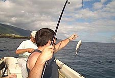 Angelfahrt mit Grillen vor Pico